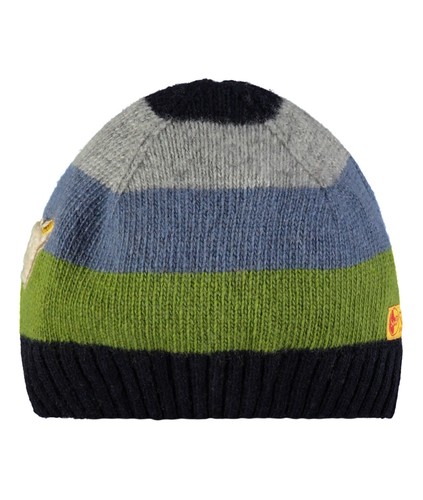 STEIFF® Jungen Strick Mütze 4 Fach Ringel /"New City Boys/" Bär 43-55 2017-18 NEU!