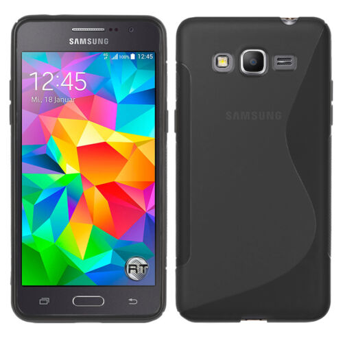 Samsung Galaxy Grand Prime-S-Style S-line TPU cubierta protectora funda protectora funda
