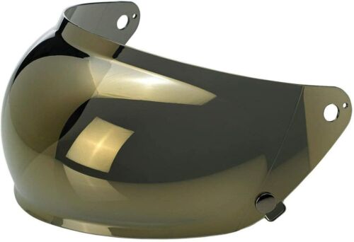 Biltwell unisex-adult BA-GLD-GS-SD Gringo S Bubble Shield-Gold Mirror Anti-Fog 