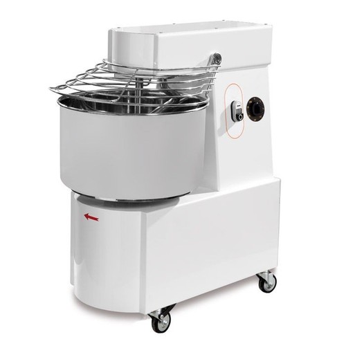 25 kg Teigknetmaschine mit 2 Geschwindigkeiten Spiralknetmaschine 32 Liter