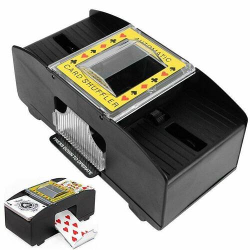 Automatische Poker Kartenmischmaschine Kartenmischer Kartenmischgerät Elektrisch 