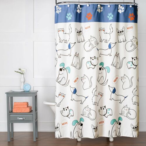 Multicolored SKL HOME by Saturday Knight Ltd Arctic Holiday Shower Curtain 