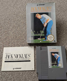 Jack Nicklaus Golf, NES, PAL version, Complete in Box