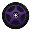 Idler Wheel - Purple For 1996 Arctic Cat Thundercat~PPD x 5/8in 6.38in 