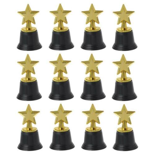 Pcs 4.5/" Gold Star Award Trophies Trophy For Award Winners School Kindergarten