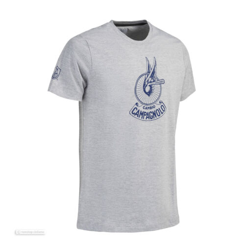Details about  / Campagnolo Classic /"CAMBIO CAMPAGNOLO/" Logo T-Shirt GREY