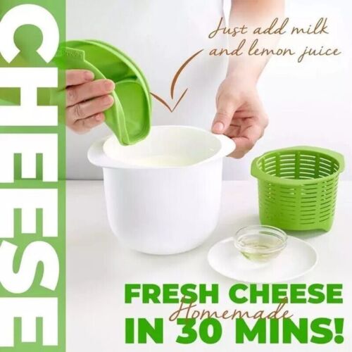 Cheese Maker Tool Plastic Home Making Mold DIY Kitchen Cooking 