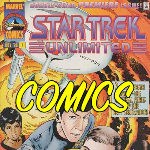 Star Trek Unlimited Marvel Comics 1996-1998 TOS TNG Bagged and Boarded 