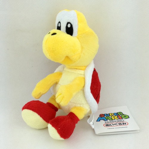 Super Mario Bros Plush Toy Red Koopa Troopa Soft Fluffy Teddy Stuffed Animal 6/"