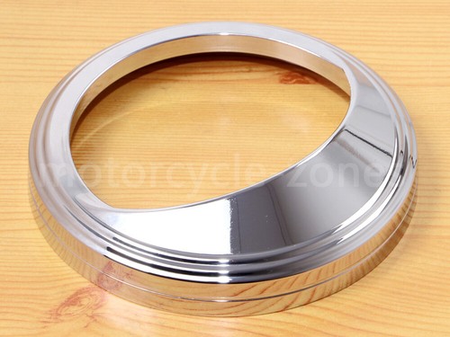 5/"Chrome Visor Speedometer Gauge Bezel Cover Trim Ring For Harley Touring Fatboy