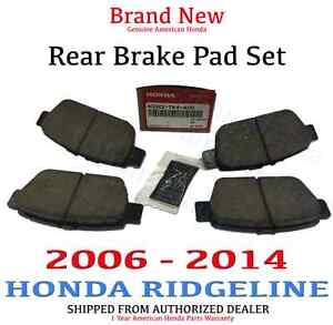 Honda ridgeline brake pads oem #6