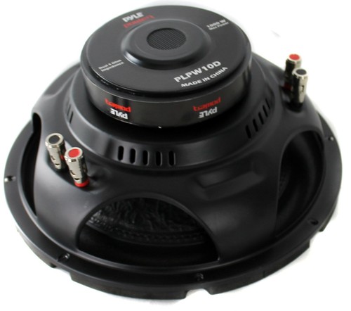 Pyle 10/" Subwoofers GMC Chevy Crew Cab 2007-2013 Underseat Box Enclosure + 2
