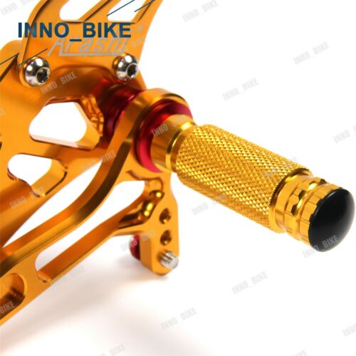 Fit For Honda CBR600RR 2003 2004 2005 2006 Rear Sets Footrests Foot Pegs Gold