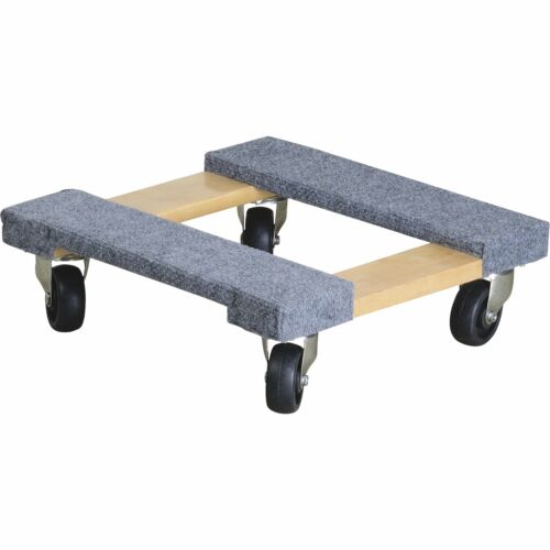 Capacity Ironton Carpeted Mover/'s Dolly 16in.L x 16in.W 1000-Lb