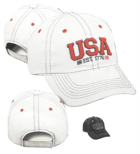USA American Patriot Unstructured Lightweight Hat Cap 