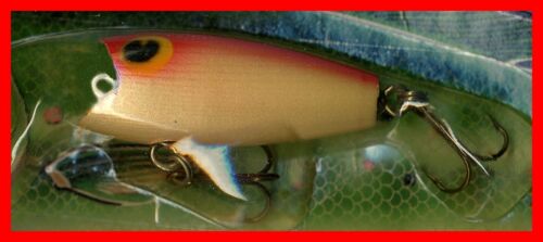 Vintage 1987 POE/'S Gold//Orange Blurpee Surface Popper Fishing Lure #552 Turlock