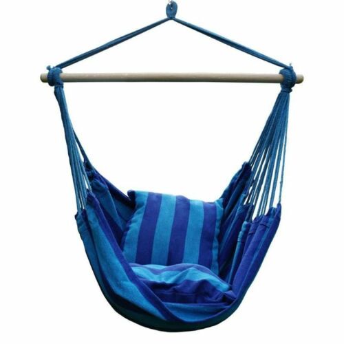 Details about  / Camping Hanging Hammock Home Bedroom Swing Bed Lazy Chair Indoor Outdoor Travel