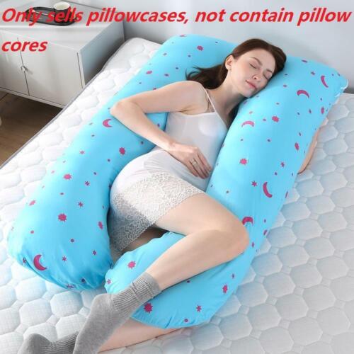 Pregnancy Pillow Cover Side Sleeper Pregnant Women Bedding U Shape Maternity 