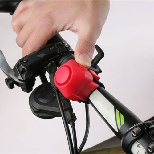Bike Electronic Loud Horn 130 db Warning Safety Electric Bell Police Siren