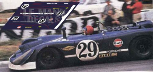 Decals Porsche 908 02 Le Mans 1970 29 1:32 1:43 1:24 1:18 908/02 calcas