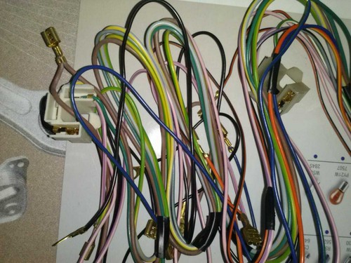 47//1332 CABLAGGIO IMPIANTO ELETTRICO COMPLETO CAVI FILI FIAT 500 L