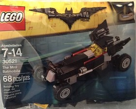 THE MINI BATMOBILE LEGO 30521 68 Piece Polybag New  The Batman Movie