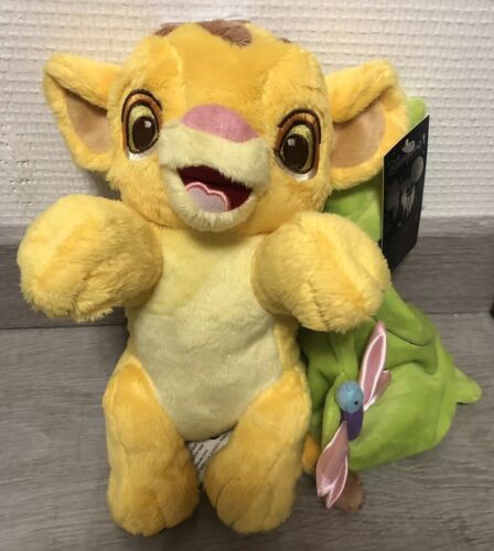 Peluche BEBE SIMBA COUVERTURE Disneyland Paris