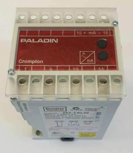 253 TALW 4 x TE/ Crompton Paladin Transducer Class 0,5% 253-TALW-LAHG-C5-A5