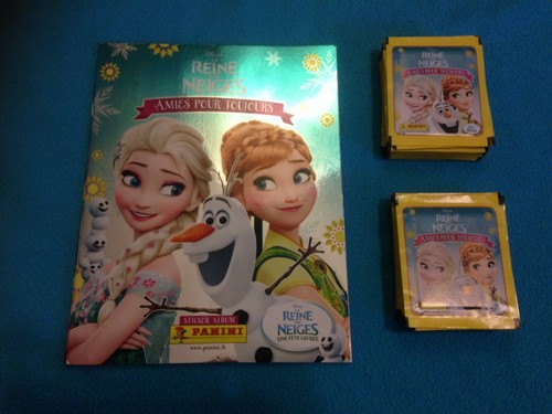 Album panini 250 stickers La reine des neiges amies pour toujours