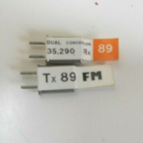 FUTABA   CHANNEL 74 TX AND RX DUEL  CONVERSION CRYSTALS 35MHZ  GOOD CONDITION