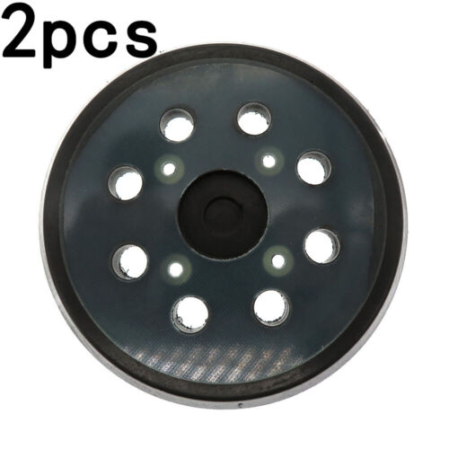 2pcs 5" Polishing Pads Disc For Craftsman 300527002 Hook & Loop 8 Holes Durable 