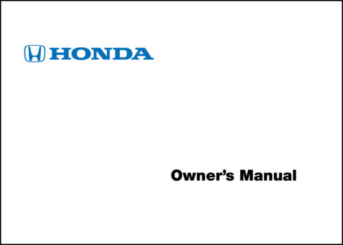 Honda 2006 Odyssey Navigation System Owner Manual 06