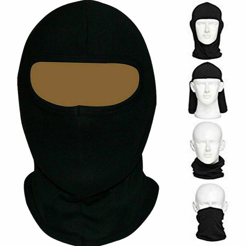 2 Pack Men Balaclava Black Face Mask Lightweight Motorcycle Warmer Ski