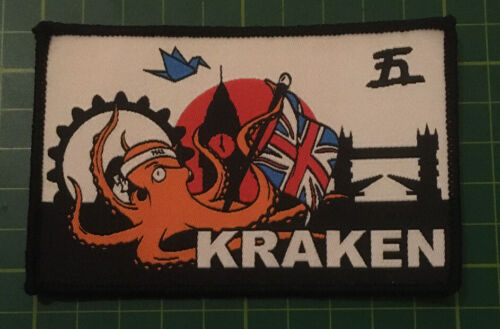 Kraken World Scout Jamboree UK badge Patch Girl Guides Scouts Sew on blankets 