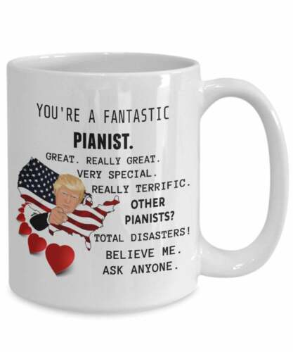 Trump Mug For Pianist Gifts For Musicians Mug For Piano Players Choir Gifts Mug 