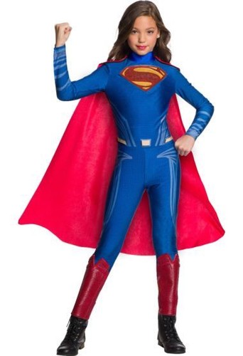 Rubies DC Comics Superman Justice League Girls Jumpsuit Halloween Costume 641110