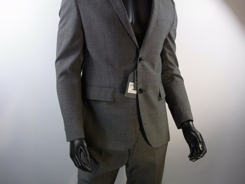 Kleidung Accessoires Anzuge Herren Anzug Herrenmode Marken Artikel 50 Schurwolle Farbe Grau