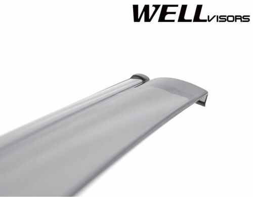 WellVisors For 90-94 Lexus LS400 W// Chrome Trim Side Window Visors Deflectors