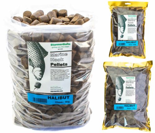 22mm high oil halibut hook pellets for carp & catfish 900g 5kg & 10kg 1.9kg 