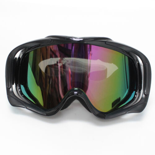 Lady Man MX Anti Fog Bicycle Bike Ski Snowboard Sport Goggles Sunglasses Black 