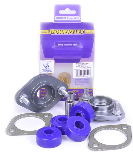 Powerflex Purple Rear Shock Top Mount Bracket And Bush 10mm For Bmw E46