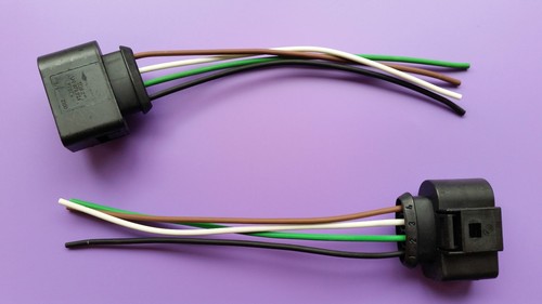 2x Nouveau Bobine D/'allumage Connecteur Harnais Plug Audi VW 2011340 1J0973724 1J0998724