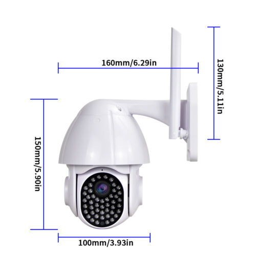 HD 1080P IP NETZWERK CAMERA AUßEN ÜBERWACHUNGSKAMERA Outdoor FUNK WLAN DOME CCTV