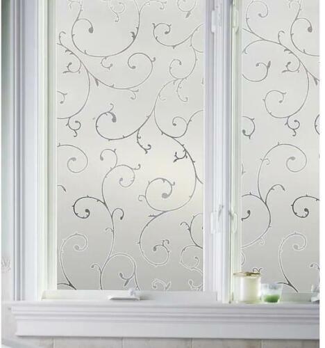 Artscape Etched Lace 36/"in x 72/" Stained Glass Applique Window Film Door Privacy