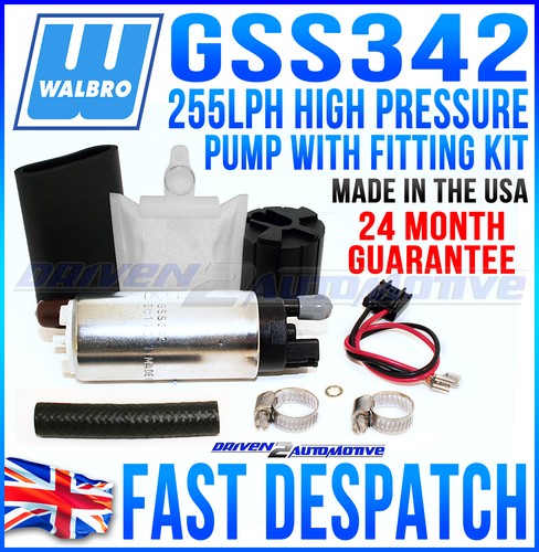 1.6 16V 05.98-10.05 NB Walbro GSS342 Combustible Bomba de actualización Mazda MX-5 Mk2