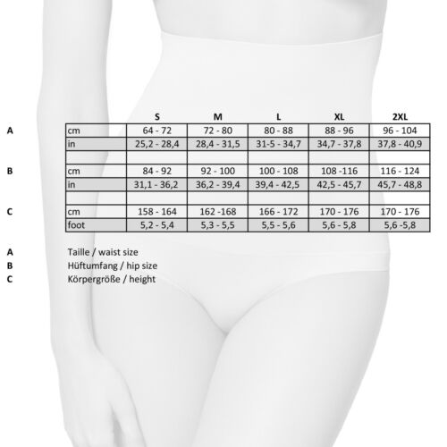 Bikini Corrective Wear high waist figurformene Unterwäsche für Damen