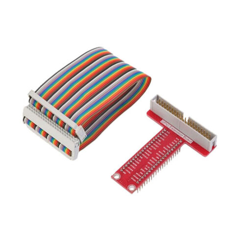 40Pin Cable DIY Kit Himbeere Pi B AIP T Type GPIO Breakout Erweiterung Tafel 