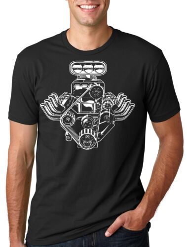 Moteur Voiture Moteur T-shirt American Muscle Voiture Pistons tee Shirt cadeau pour 