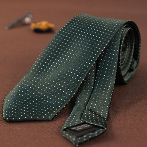 Men Slim Tie Party Wedding Office Necktie Jacquard Woven Plain Skinny Silk Tie