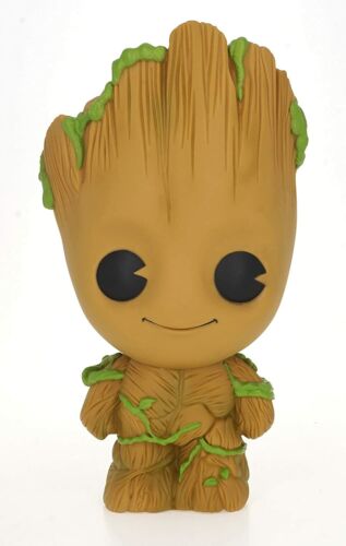 Marvel Bébé Groot Buste Banque 25.4cm Neuf Superbe Cadeau Tirelire